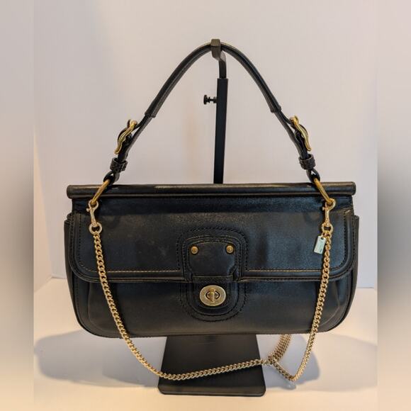Coach Legacy Willis Top Handle Bag With Replacement Chain Strap - Made In 2012 - Picture 1 of 11